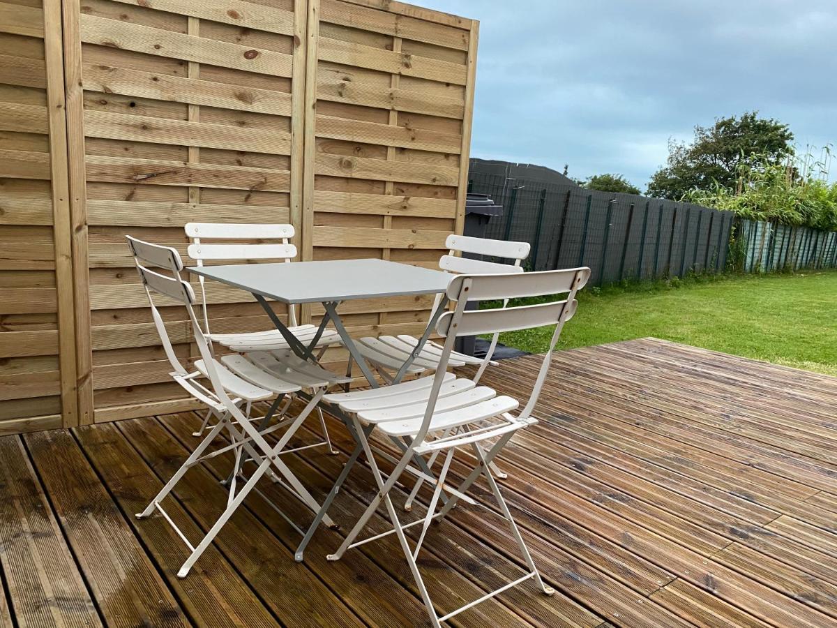 Maison De Village Avec Jardin 15Mn Des Plages, Wifi, 2 Chambres, Jardin Hesdin-lʼAbbé Exterior foto